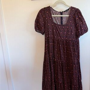 Madewell Midi Floral Dress